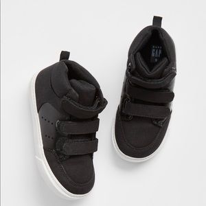Baby Gap Toddler Boy’s Black Hi-Top Sneakers